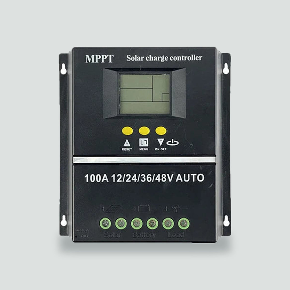 MPPT Solar Charge Controller - product on neutral grey background