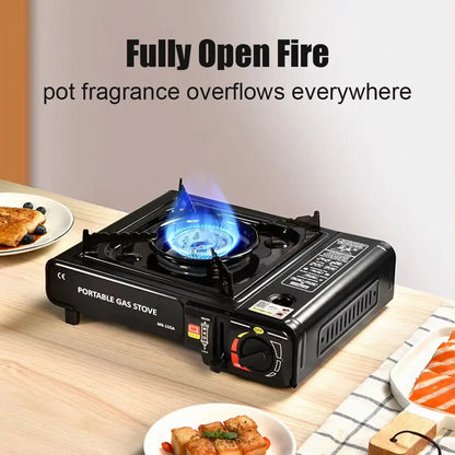 Portable Butane Gas Stove 2.4kW, Single Burner, Camping