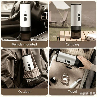 Portable Espresso Maker 20Bar Rechargeable, Capsule, Ground