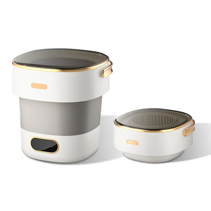 Foldable Mini Washing Machine 13L, Portable Camper Washer