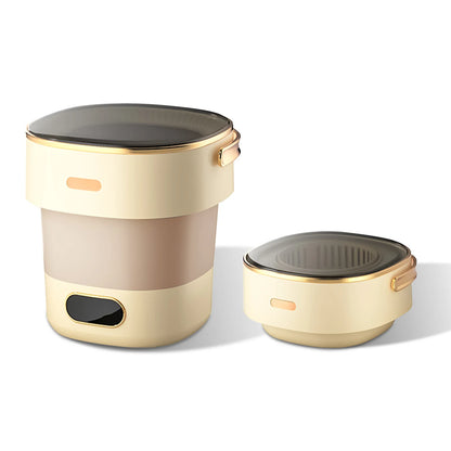 Foldable Mini Washing Machine 13L, Portable Camper Washer
