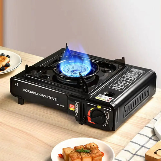 Portable Butane Gas Stove 2.4kW, Single Burner, Camping