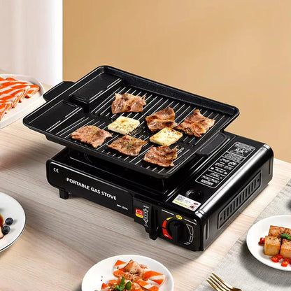 Portable Butane Gas Stove 2.4kW, Single Burner, Camping
