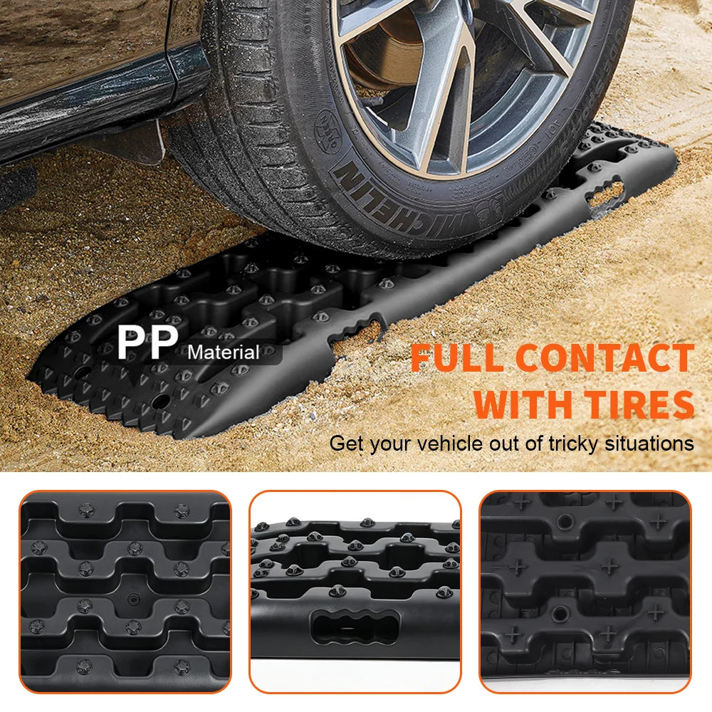 Recovery Traction Boards 2-Pack, 5 Tonne, Snow Mud Sand