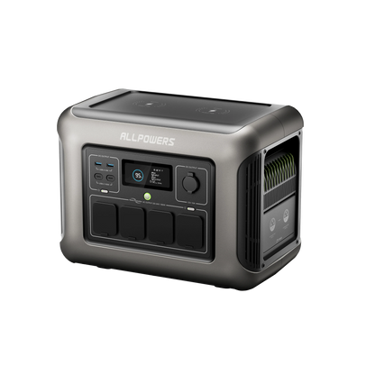 ALLPOWERS R1500 Power Station 1152Wh LiFePO4, 1800W Solar