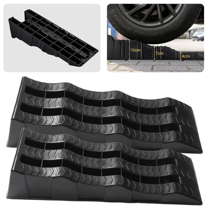 Levelling Ramps 2-Pack, 3 Heights, 3.5 Tonne Motorhome