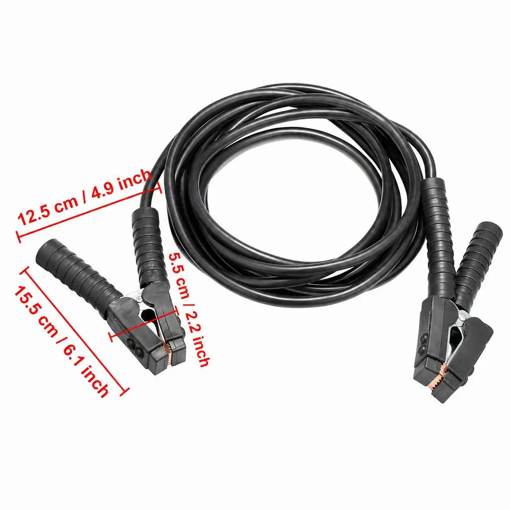 3000A Jump Leads 5m Heavy Duty Booster Cables, Car Van SUV