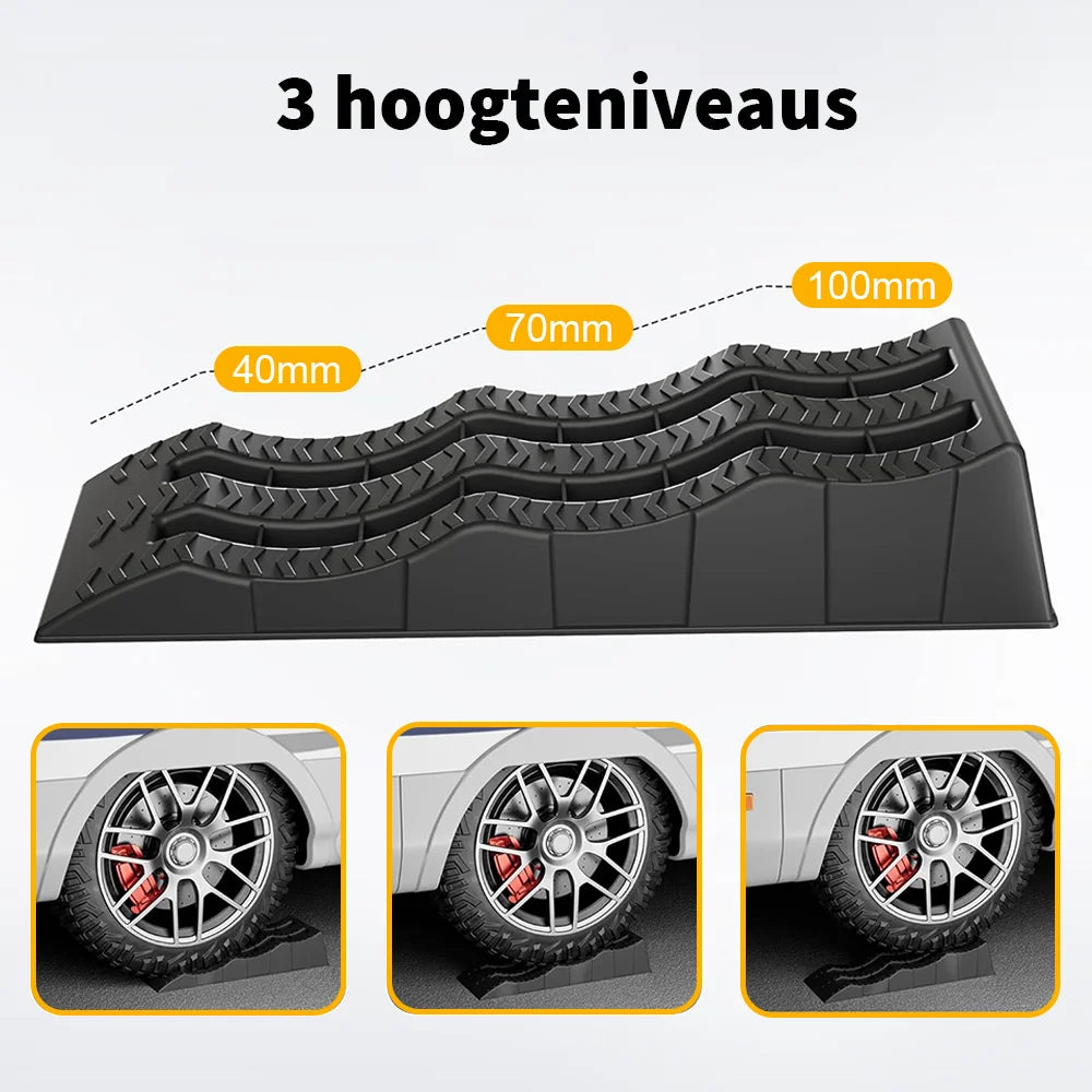 Levelling Ramps 2-Pack, 3 Heights, 3.5 Tonne Motorhome