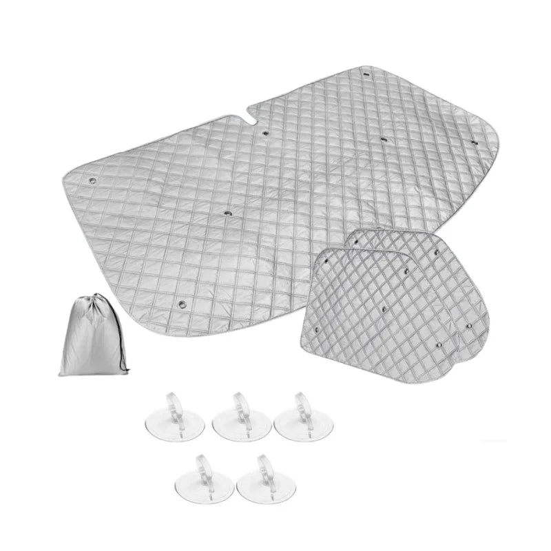 VW T4 Thermal Blinds 3-Piece Internal Windscreen Cover Set