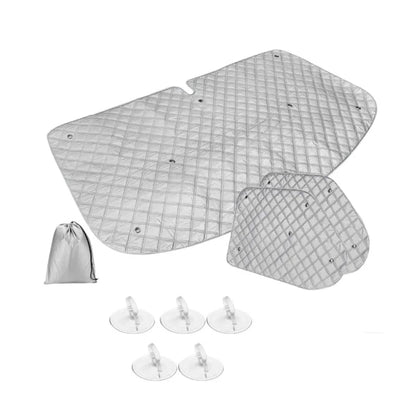 VW T4 Thermal Blinds 3-Piece Internal Windscreen Cover Set