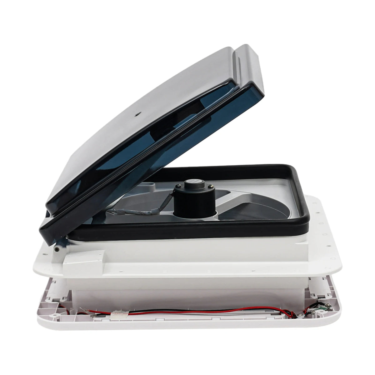 12V Roof Vent Fan 280mm, LED Skylight, Caravan Motorhome