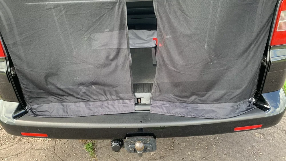 VW T5 T6 Tailgate Fly Screen, Magnetic Mosquito Net