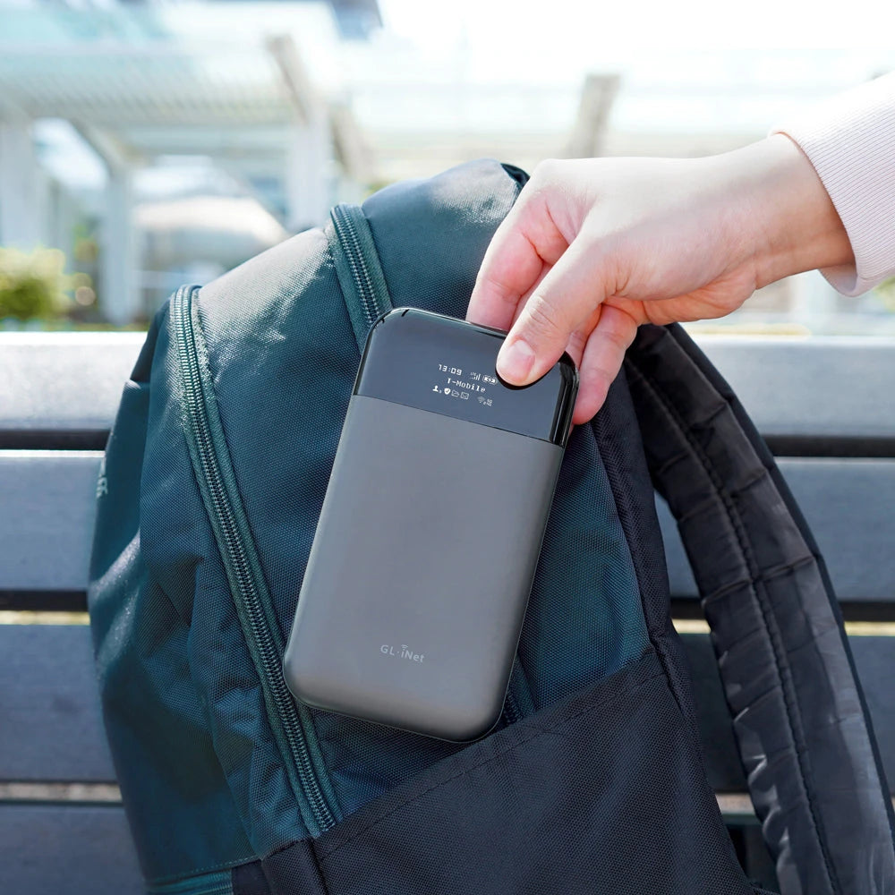 GL.iNet Mudi 4G LTE Travel Router, VPN WiFi Hotspot, Van