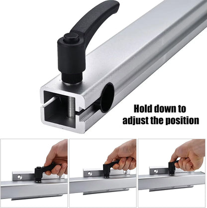 Adjustable RV Table Leg, 360 Rotating Aluminium Pedestal