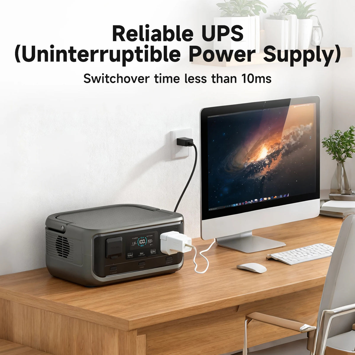ALLPOWERS P300 Power Station 256Wh LiFePO4, 300W Camping