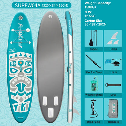 Inflatable Stand Up Paddle Board SUP 335cm, 165kg Load