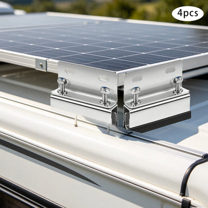Solar Panel Mounting Brackets, 304 Stainless Steel, RV