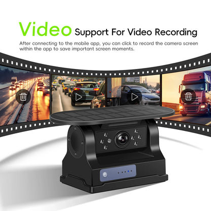 Solar WiFi Reversing Camera, Magnetic IP67, RV Trailer