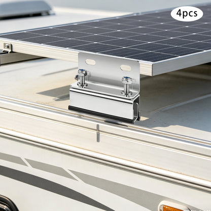 Solar Panel Mounting Brackets, 304 Stainless Steel, RV