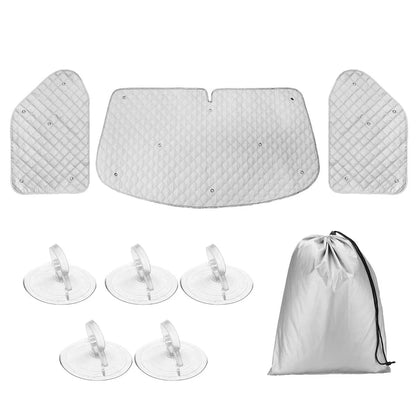 VW T4 Thermal Blinds 3-Piece Internal Windscreen Cover Set
