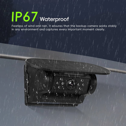 Solar WiFi Reversing Camera, Magnetic IP67, RV Trailer