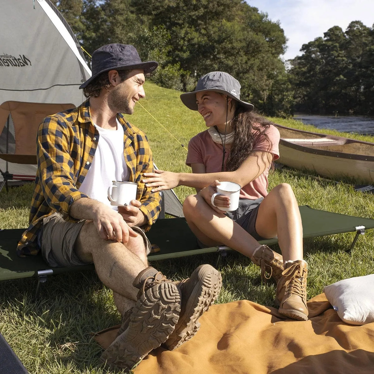 Naturehike Folding Camping Cot 190x65cm, Oxford Camp Bed