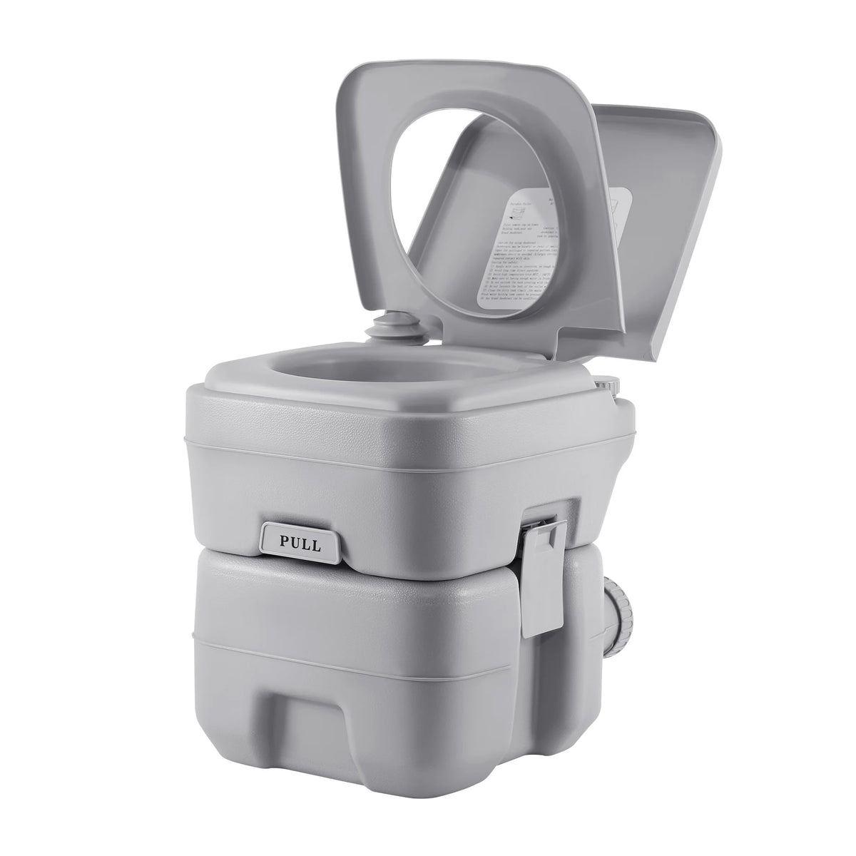 Portable Camping Toilet 20L Dual Outlet, Campervan Boat