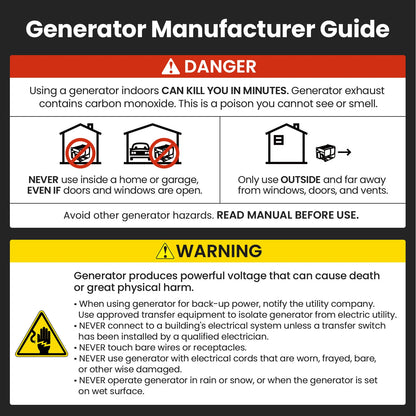 Inverter Generator 2kW 230V Petrol, Quiet, Parallel Ready