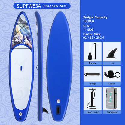 Inflatable Stand Up Paddle Board SUP 335cm, 165kg Load