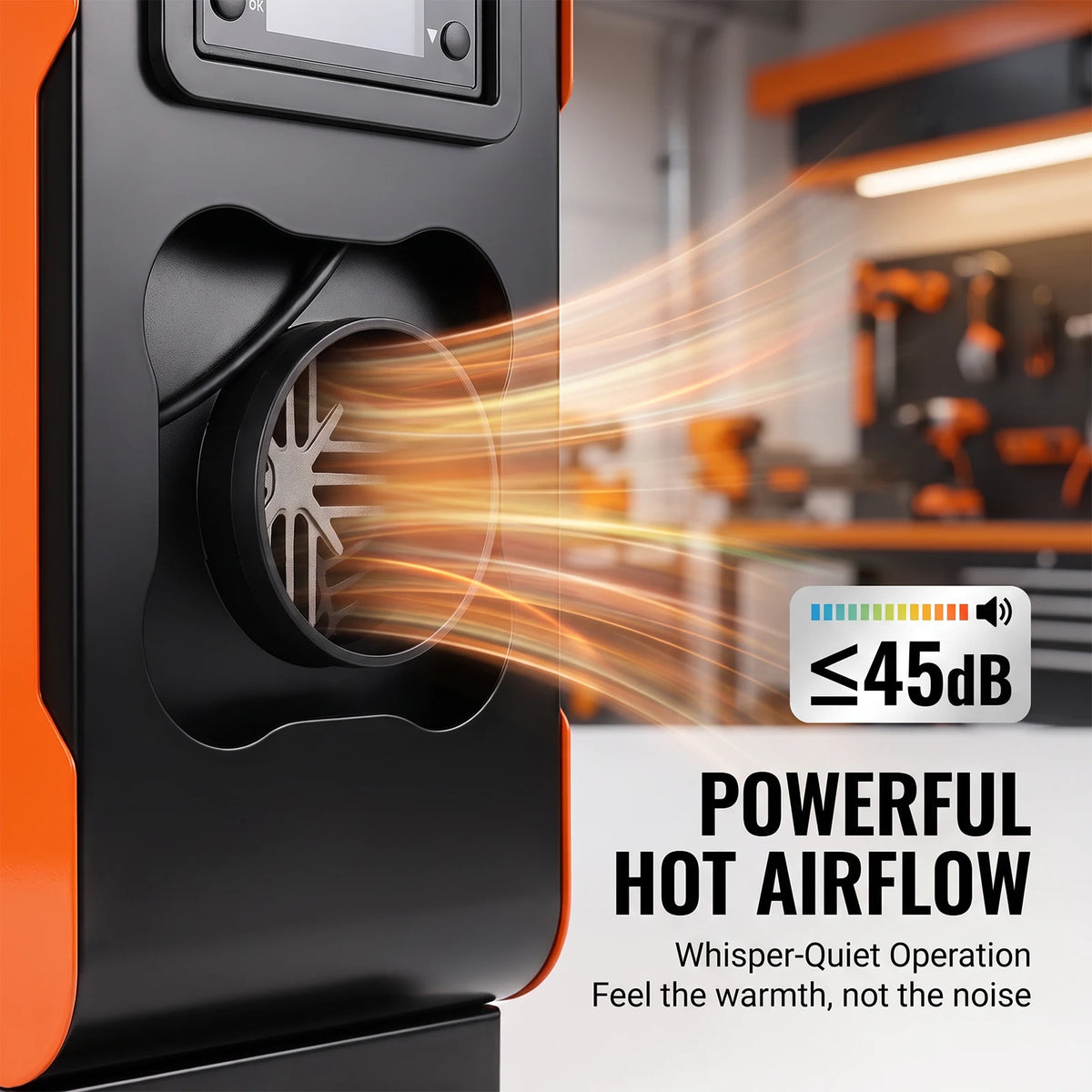 8kW Diesel Air Heater 12V 24V LCD Remote, Campervan