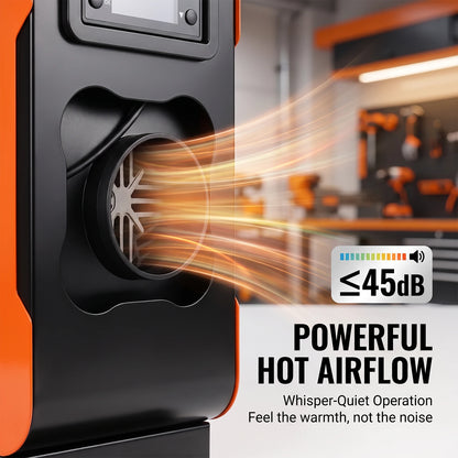 8kW Diesel Air Heater 12V 24V LCD Remote, Campervan