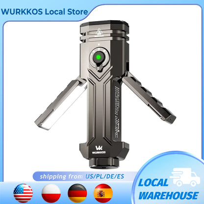 Wurkkos HD02 LED Camping Lantern 600 Lumen, Magnetic Light