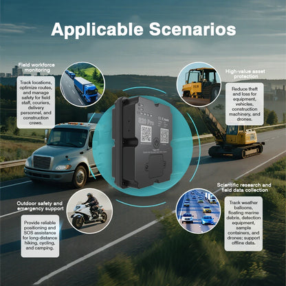 4G Magnetic GPS Tracker 7500mAh, App, Campervan Security