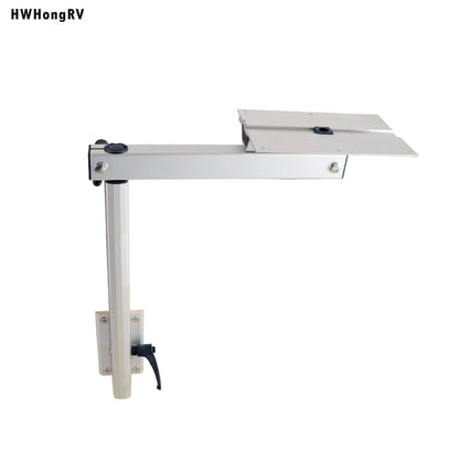 Adjustable RV Table Leg, 360 Rotating Aluminium Pedestal