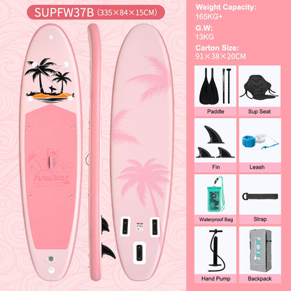 Inflatable Stand Up Paddle Board SUP 335cm, 165kg Load