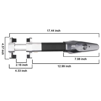 Steering Wheel Lock with 130dB Alarm, Anti Theft, Campervan