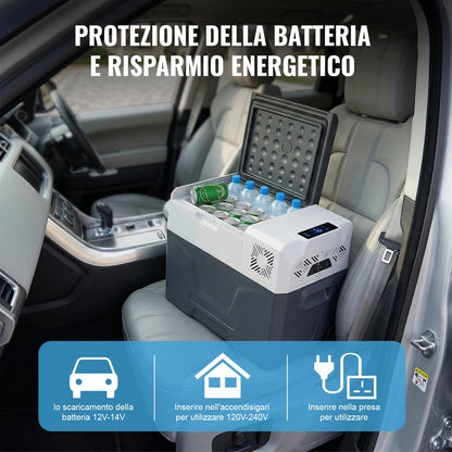 SIHAO 15L Compressor Fridge Freezer 12V, App, Campervan
