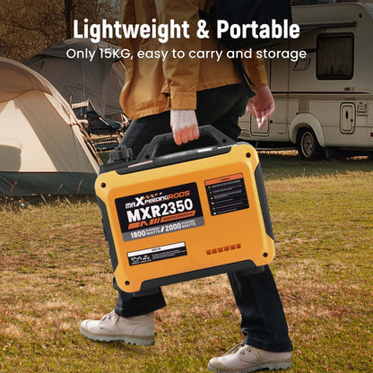 Inverter Generator 2kW 230V Petrol, Quiet, Parallel Ready