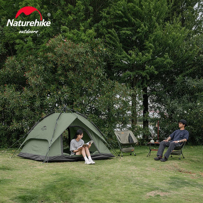 Naturehike Instant Tent 3-4 Person, Quick Pitch Camping