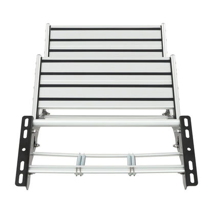 Foldable Aluminium RV Step, 2 Treads, 200kg, Caravan Camper