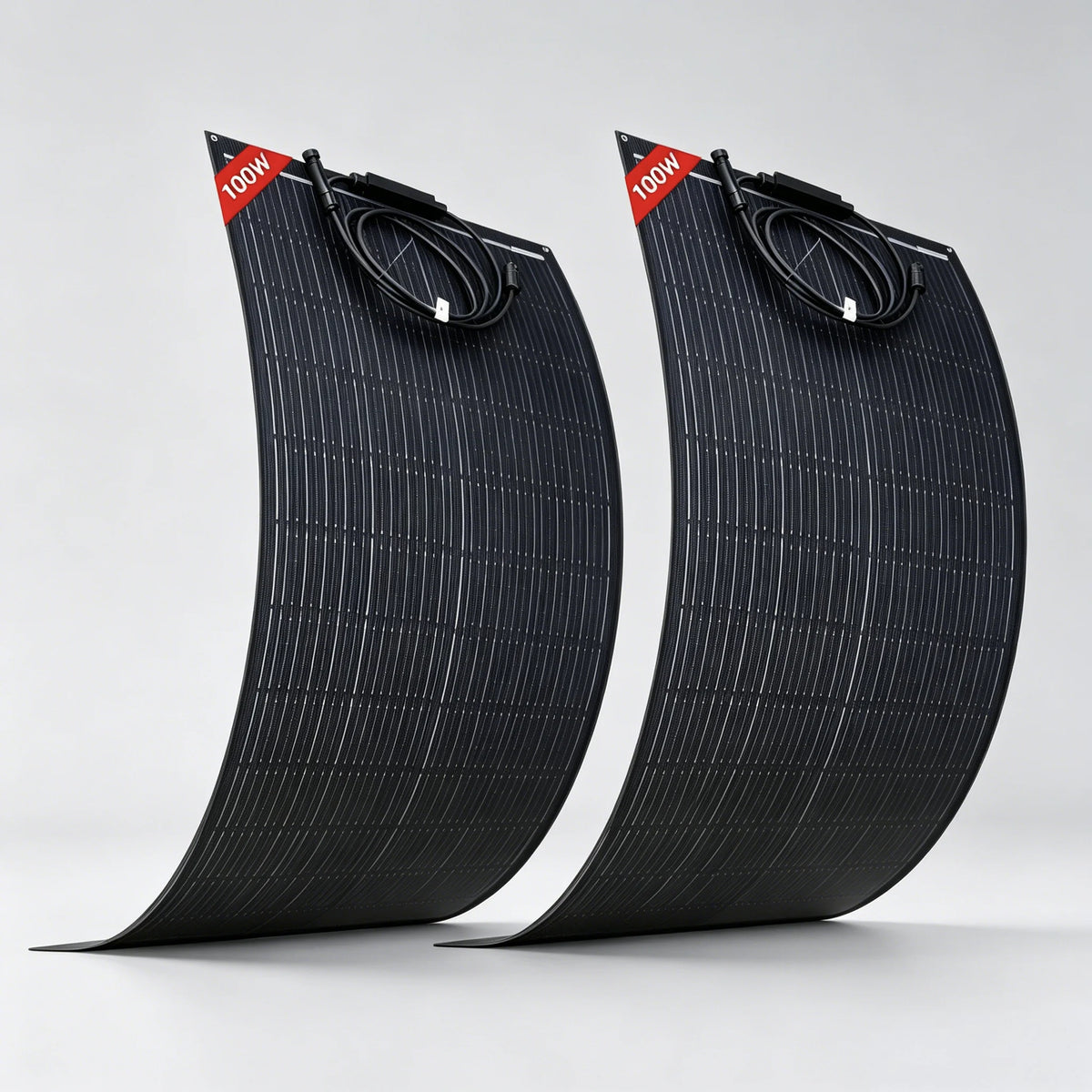 100W Flexible Solar Panel 18V ETFE, Campervan Van Roof