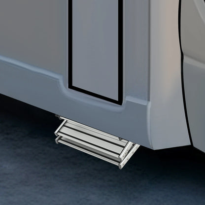 Foldable Aluminium RV Step, 2 Treads, 200kg, Caravan Camper