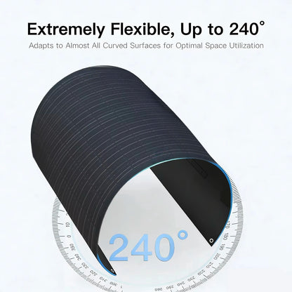 100W Flexible Solar Panel 18V ETFE, Campervan Van Roof